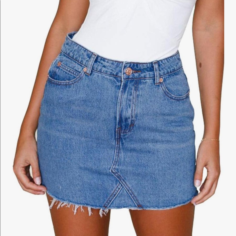 Deslimale Jean Skirts for Women
